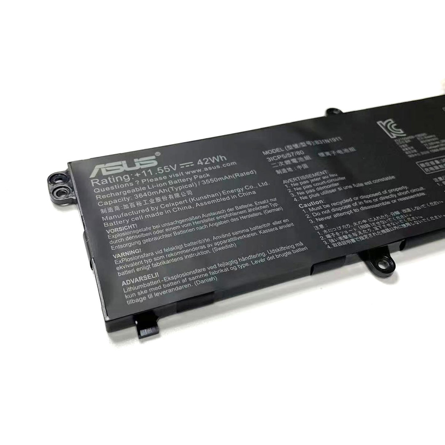 Genuine B31N1911 / C31N1911 Laptop Battery for ASUS VivoBook Flip 14 TM420IA M413 F413 K413 X413 Series
