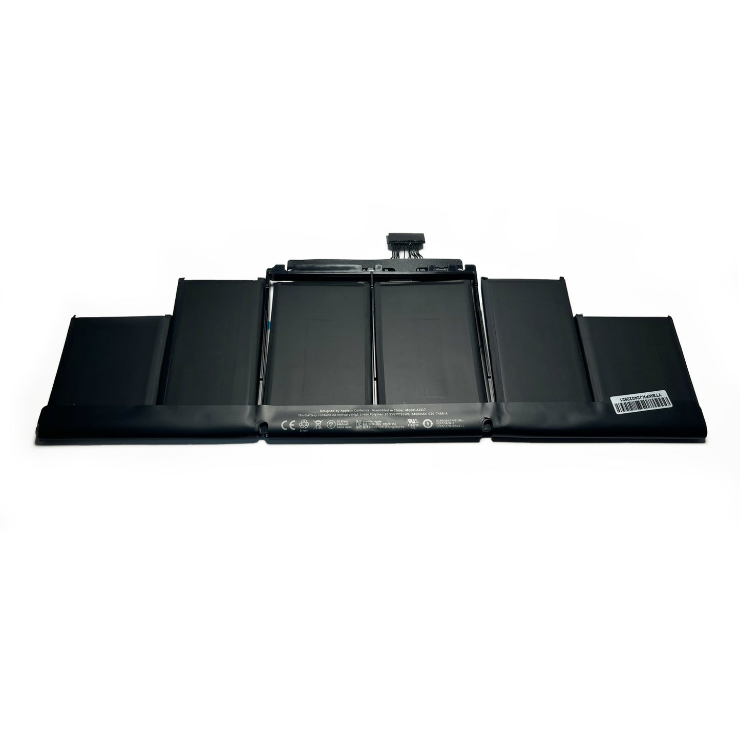 Genuine A1417 Laptop Battery Replacement for MacBook Pro 15 inch Retina A1398 [ Mid 2012 Early 2013], fits MD831LL/A MC975LL/A MC976LL/A ME665LL/A ME664LL/A