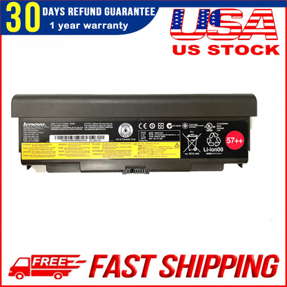 Genuine Lenovo 57++ Battery – Long‑Lasting Power for ThinkPad T440p/T540p/W540/W541