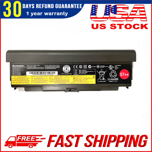 Genuine Lenovo 57++ Battery – Long‑Lasting Power for ThinkPad T440p/T540p/W540/W541