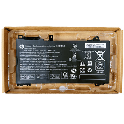 Genuine RE03XL RE03 41.7Wh Laptop Battery Compatible with HP ProBook 430 440 445 455 445R 455R G6 430 440 445 450 G7 Series L32407-2B1 L32407-541 L32 441 0 7-AC1 L32656-002 L32656-005