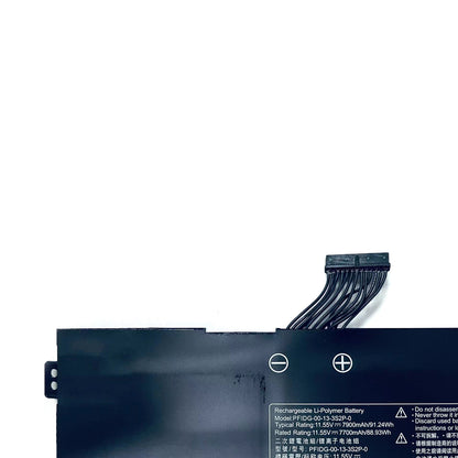 PFIDG-00-13-3S2P-0 Laptop Battery for Eluktronics MAX-17, Mechrevo Code 01, Tuxedo Pulse 15 | 91.24Wh