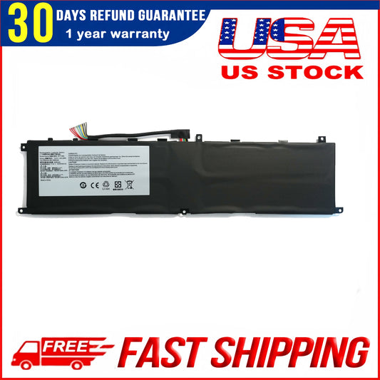 Genuine BTY-M6L 80.25Wh 15.2V Battery Replacement for MSI GS65 Stealth Thin 8SF & P65 Creator 8RE Laptop Series