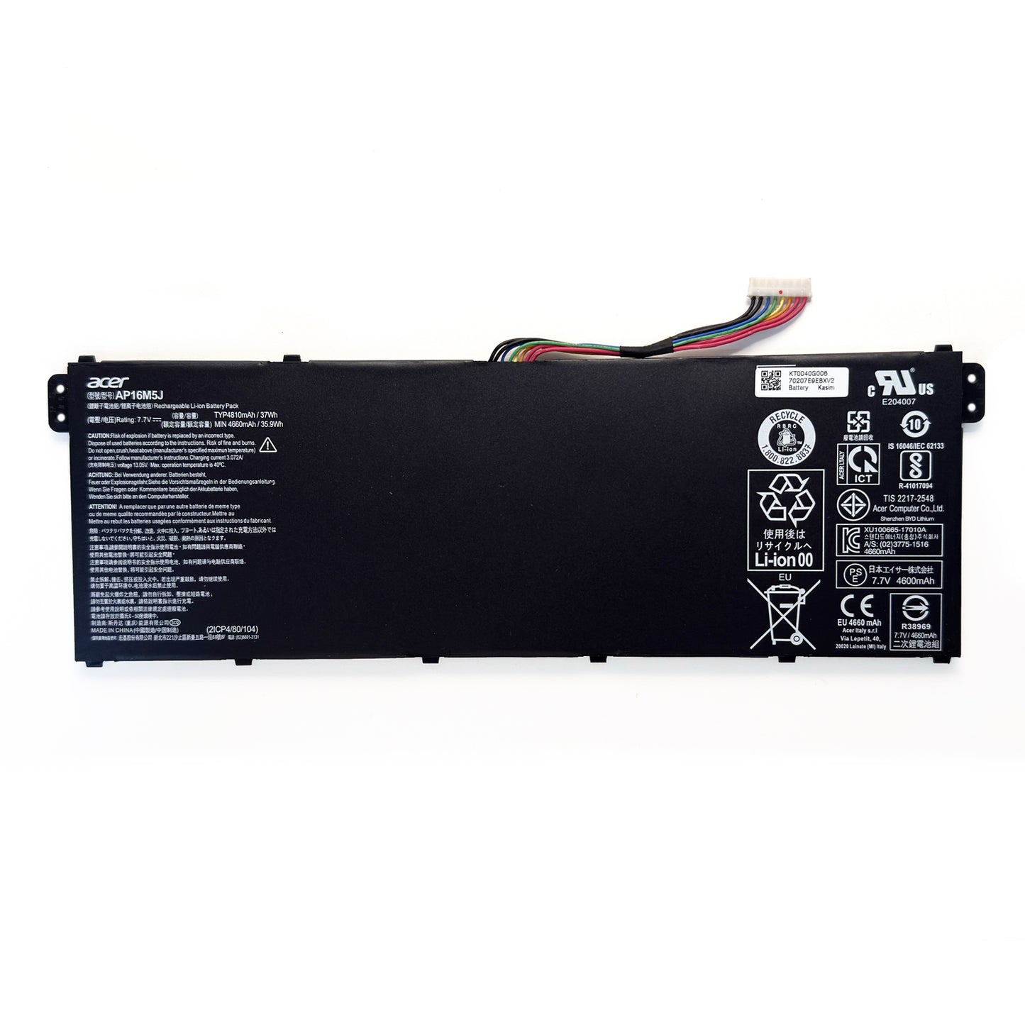 AP16M5J 37Wh Battery Replacement for Acer Aspire A114-31 A314-31 A315-21 A315-51 A515-51 Laptops