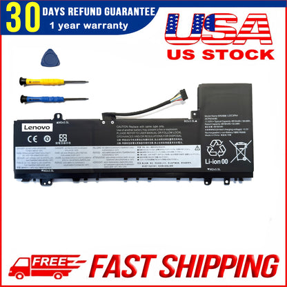 Genuine L22M3PA4 Laptop Battery Replacement for Lenovo IdeaPad Slim 5 16ABR8 16IAH8 16IRL8 Series L22L3PA4 L22C3PA4 L22B3PA4 56.6Wh 4914mAh 11.52V