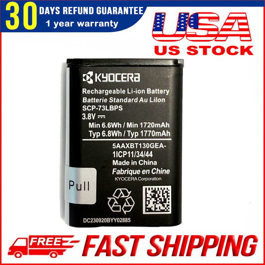 New OEM SCP-73LBPS Battery Replacement for Kyocera DuraXV Extreme E4810 Rugged Phone