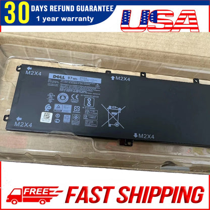 Genuine 6GTPY 97Wh Battery Replacement for Dell XPS 15 9560 Laptop & Precision 5520 Mobile Workstation