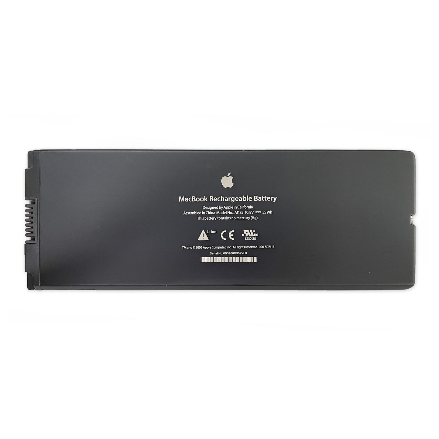 Genuine A1185 A1181 Laptop Battery for Apple MacBook 13" A1185 A1181 MA561 MA561FE/A MA561G/A MA561J/A [10.8V 59Wh Black]