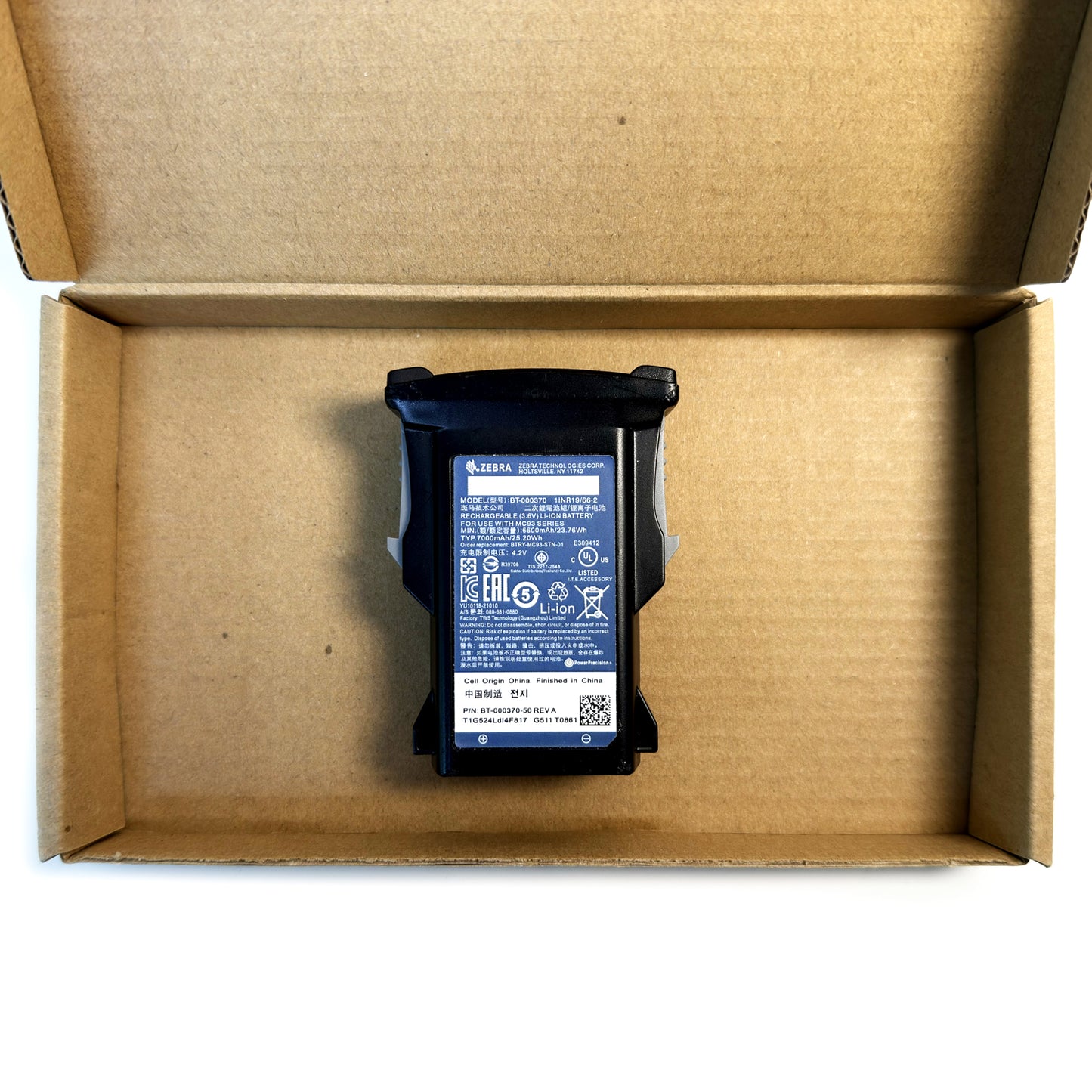 New bt-000370 Replacement Batteries for Zebra MC93 MC930 MC9300 MC930B MC930P MC93N0-G BT-000370 BT-000371 BTRY-MC93-FRZ-01 BTRY-MC93-STN-01 Bar Code Scanner