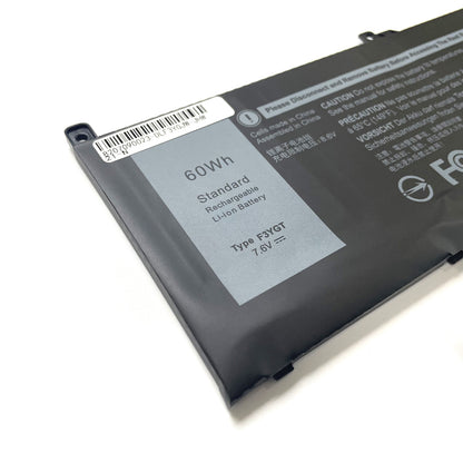 60Wh F3YGT Laptop Battery Replacement for Dell Latitude 7480 7280 7490 E7480 E7280 E7490 7380 7390 7290 E7390 E7290 E7380 12 13 14 7000, DM3WC F3YGT-1 KG7VF 2X39G V4940 451-BBYE 453-BBCF 0DM3WC 0F3YGT