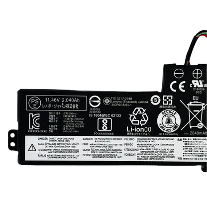 Genuine 01AV420 01AV421 01AV489 01AV419 Laptop Battery for Lenovo ThinkPad T470 T480 A475 A485 TP25 | 11.4V 24Wh