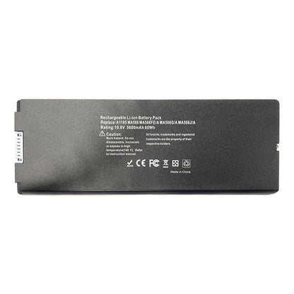 Genuine A1185 A1181 Laptop Battery for Apple MacBook 13" A1185 A1181 MA561 MA561FE/A MA561G/A MA561J/A [10.8V 59Wh Black]